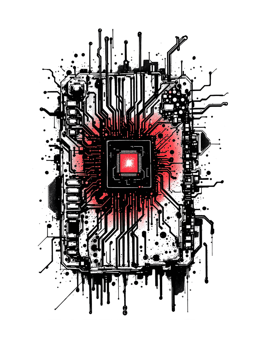 Mars rover circuit board